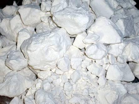 High Alumina, white China Clay Lumps